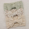 3Pcs/Set Baby Girl Headbands Lot Bows Baby Headband Newborn Gift Elastic Hair Bands Children Turban Kids Infant Hair Accessories