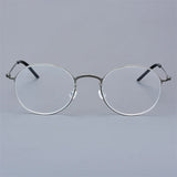 Thititanium Glasses Frame Men Denmark Brand 5504 Women Eyeglasses Thin Rim Screwless Ultralight Classics Round Eyewear 2025 New