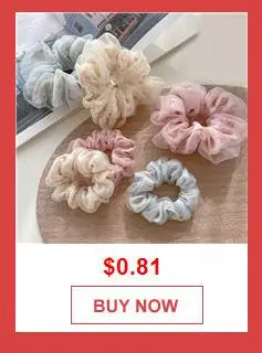 New Korean Black Bow Hair Tie Scrunchies Women Elegant Silk Elastics Hair Band Ponytail Hold Headdress Hair Accessories