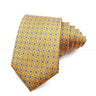 Cravate de luxe en soie imprimée fine de 7 cm pour homme, accessoire classique pour le bureau, les loisirs, les costumes et les fêtes de mariage