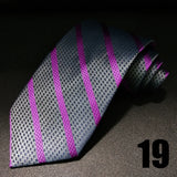 EASTEPIC Cravates de 10 cm de large pour hommes en costumes d'affaires Cravate pour hommes Accessoire Jacquard Impression de qualité Pure Soie Fête de mariage