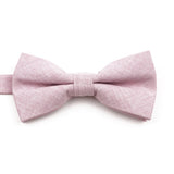 High Quality Mens Solid Color Bowtie Set For Men Children Wedding Party Dinner Accessory Pink Orange Father-son Bow Tie Gift