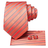 Cravates pour hommes 2023, nouvelle mode pour hommes, 8,5 cm, pochette, boutons de manchette, accessoires de mariage, créateur de cravates Hi-Tie, vente en gros