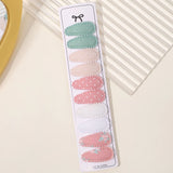 Lot de 10 barrettes à cheveux en forme de goutte d'eau, 5,6 cm, avec broderie imprimée, pour filles mignonnes, épingles à cheveux, couvre-chefs, accessoires pour cheveux pour enfants