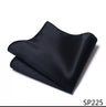 Vangise Brand Newest style  Silk Hanky Man Floral Gray Fit Business lover's day Pocket Square Handkerchiefs