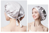 Pure Silk Hair Bonnets For Women Sleeping Cap Luxury Natual Silk Sleep Cap Night Bonnet Caps Hair Protection Turban Head Wraps
