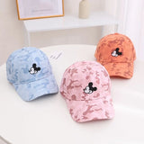 Casquette de baseball Mickey en coton pour enfants, offre spéciale, motif dessin animé, pour filles et garçons