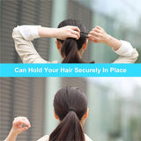 10/30/50Pcs No Damage Elastics Rubber Bands Hair Ties For Thick Curly Hair Ponytail Holders Hair Elastic Band Men Women Girls
