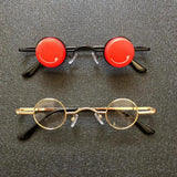cubojue small round reading glasses +100 +150 +200 +250 +300 glass lens narrow nerd spectacles eyeglasses frames