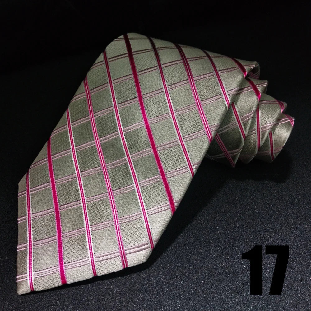 EASTEPIC Cravates de 10 cm de large pour hommes en costumes d'affaires Cravate pour hommes Accessoire Jacquard Impression de qualité Pure Soie Fête de mariage