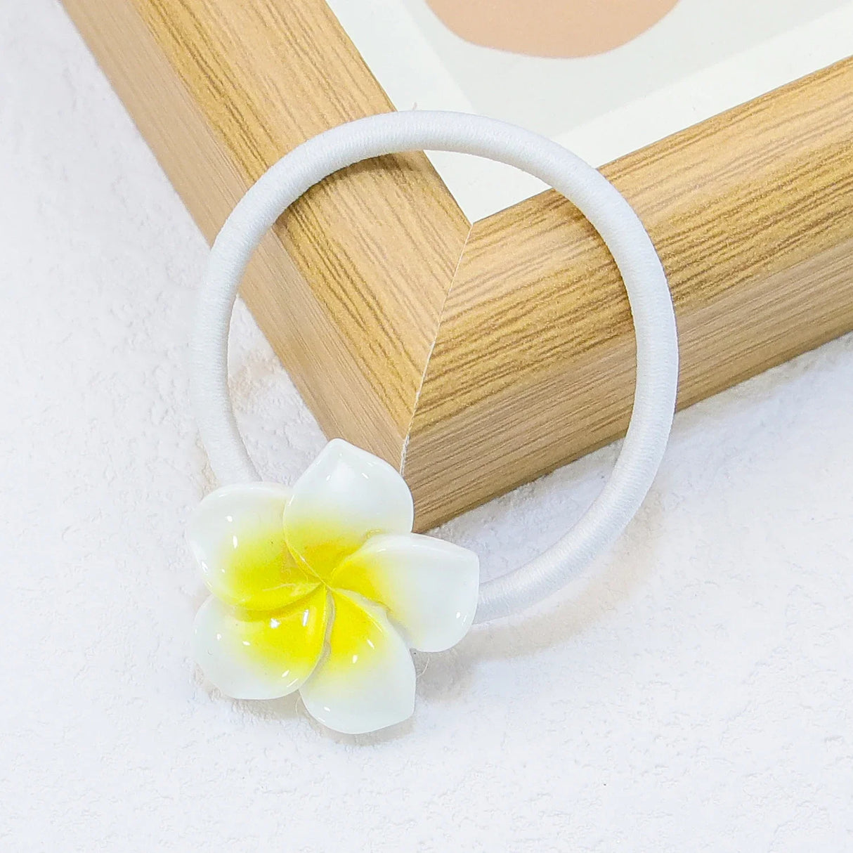 Girls Elastic Hair Ties Flower Hairbands Ponytail Holder Headbands Kids Floral Scrunchies Women Hair Accessories