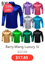 Barry.Wang Nouveauté Soie Hommes Cravate Mouchoir Boutons de Manchette Ensemble Jacquard Animal Dinosaure Chauve-Souris Gravat Cravate Pour Homme Mariage Affaires
