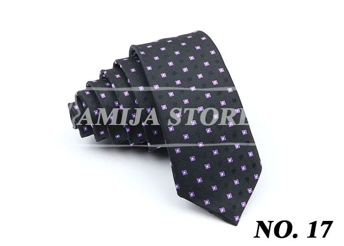 Cravates fines pour hommes et femmes, cravate fine à rayures, motif cachemire, 5 cm, tenue décontractée pour fête, mariage, col étroit, accessoire masculin