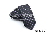 Cravates fines pour hommes et femmes, cravate fine à rayures, motif cachemire, 5 cm, tenue décontractée pour fête, mariage, col étroit, accessoire masculin