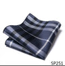 Vangise Brand Newest style  Silk Hanky Man Floral Gray Fit Business lover's day Pocket Square Handkerchiefs