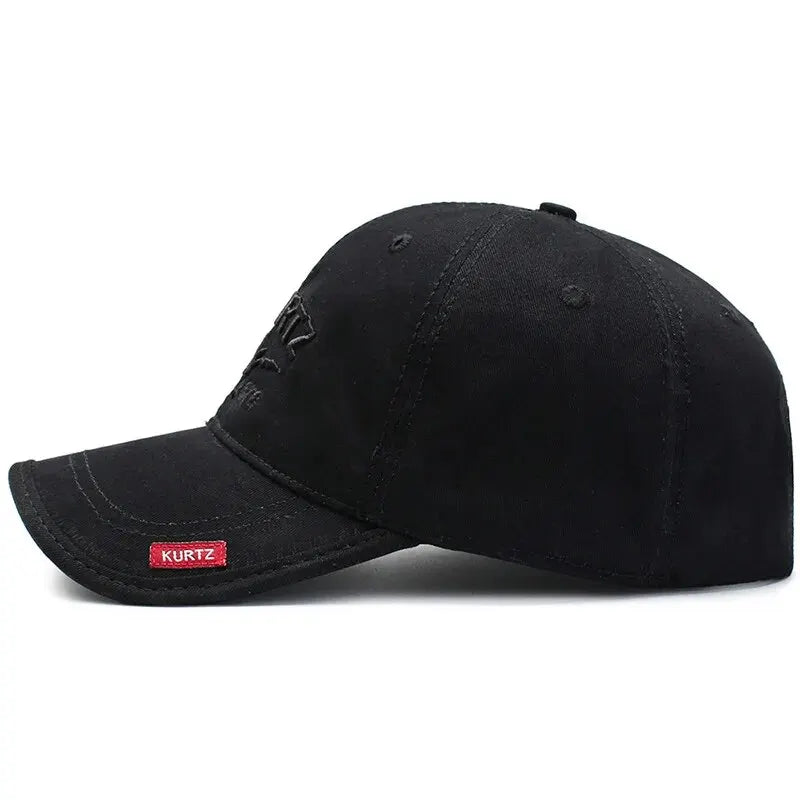 Casquette de baseball tendance pour homme, version coréenne, chapeau de soleil brodé, casquette de protection solaire pour femme, étiquette rouge, petite taille A