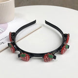 Braided Hair Bands for Girls Hair Hoop Headwear Female Flower Love Fruit Headwear Women New Fashion Hair Accessories