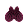 New Disco Party Favors Elastics Glitter Sequin Hair Bands with Bow Elastic Bands Ponytail Tie Hair Scarf Headwear