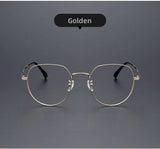 DIEDIESEE New Anti Blue Light Men's And Women's Titanium Frame Can Be Paired With Myopia Optical Prescription Glasses Frame 1901