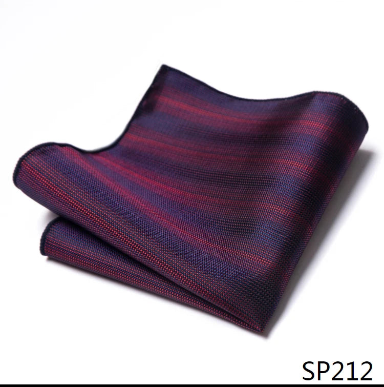 Vangise Brand Newest style  Silk Hanky Man Floral Gray Fit Business lover's day Pocket Square Handkerchiefs