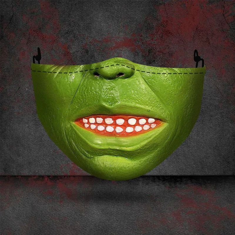 1 masque anti-poussière filtre adulte grande bouche masques faciaux 3D mascara Halloween masculin réutilisable lavable masque de clown mascara divertida