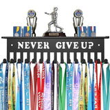 Sports Football Medal Display Metal Rack Hanger Holder Organizer Volleyball Basketball For Ribbons Medal Display