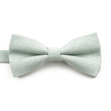 High Quality Mens Solid Color Bowtie Set For Men Children Wedding Party Dinner Accessory Pink Orange Father-son Bow Tie Gift