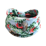 Bohemian Wide Cotton Stretch Headbands Women Headwrap Turban Headwear Bandage Hairbands Bandana Wide Headbands Hair Accessories