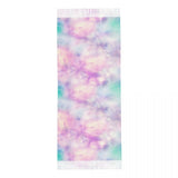 Unicorn Colours Galaxy Universe Print Women's Pashmina Shawl Wraps Fringe Scarf Long Large Scarf