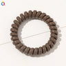 High Elasticity Telephone Coil Hairbands Women Spiral Hair Ties Girls Hair Rings Rope Solid Color Hair Accessories Gum Scrunchy