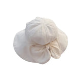 Chapeau de princesse pour bébé fille, grand nœud, casquette d'été pour bébé fille, chapeau de soleil à large bord pour voyage, accessoires pour enfants de 1 à 3 ans