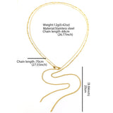Stainless Steel Waists Chain Fashion Minimalist New Design Waists Chain Exquisite Layered Chain Waists Chain For Women Jewelry