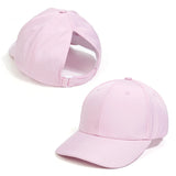 Fashion High Ponytail Kids Boy Hat Sun Hats Baseball Caps Adjustable Solid Color Print Travel Caps Baby Children Peaked Caps Hat