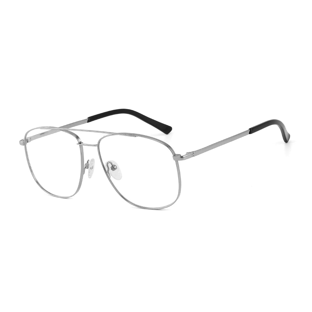 Pure Titanium Eyeglass frames Men Ultralight Square Men's Glasses Frames Business Decorative Eyewear Titanium Fake Eyepieces Men