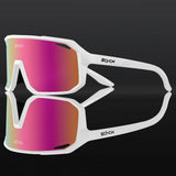 SCVCN New Riding Cycling Sunglasses Outdoor Sports Running Goggles Men's Mtb Bicycle Glasses Women Cycling Eyewear 1 Lens