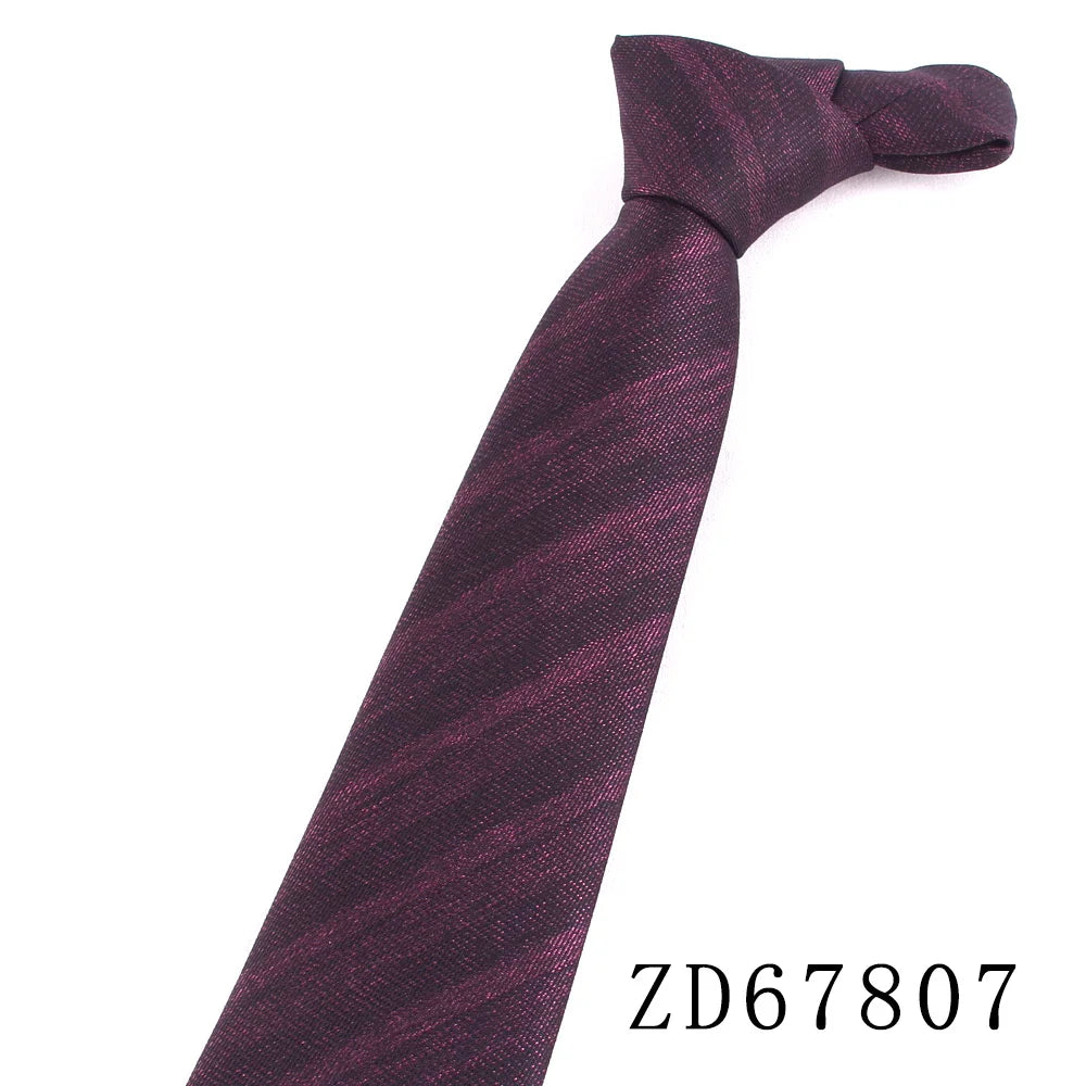 Nouvelles cravates rayées pour hommes et femmes, cravates en coton pour fêtes, affaires, cravates classiques à carreaux, cadeaux pour mariés