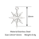 5Pcs Xmas Tree/Candy Cane/Snowman/Santa Claus Charm Stainless Steel Boots Christmas Pendant DIY Necklace Bracelet Jewelry Making