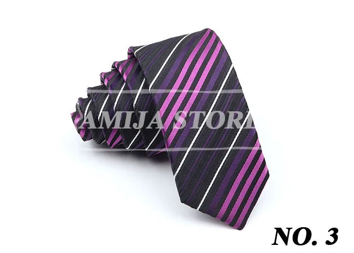 Cravates fines pour hommes et femmes, cravate fine à rayures, motif cachemire, 5 cm, tenue décontractée pour fête, mariage, col étroit, accessoire masculin