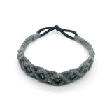 Style Elastic Hair Band Braided Rope Headwrap Turban Women Hair Scarf Macrame Hair Band Bohemian Headband Crochet Bandana