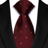 Cravate classique en cachemire pour homme, motif floral de luxe, motif à pois, 8 cm, jacquard, pour homme, pour affaires, mariage, fête, accessoire de tous les jours
