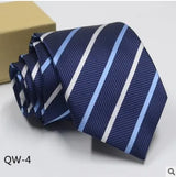 Cravate bleue tendance pour homme, 8 cm, en soie verte et orange, motif cachemire, motif floral, pour mariage, travail, slim