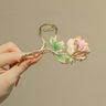 New Women Metal Hair Claw Elegant Gold Flowers Hair Clips Barrette Crab Headband Ponytail Clip Headwear hair accessories tiara