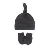Bonnet pour nouveau-né avec gants, bonnet chaud en coton pour enfants, accessoires pour enfants, bonnet de nuit pour bébés de 0 à 6 mois, automne et hiver
