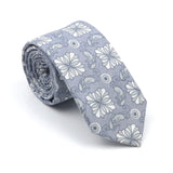 New Men's Floral Neck Ties Casual Cotton Slim Tie Skinny Wedding Party Suit Collar Flower Neckties Gravata Accessories Gift