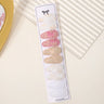 Lot de 10 barrettes à cheveux en forme de goutte d'eau, 5,6 cm, avec broderie imprimée, pour filles mignonnes, épingles à cheveux, couvre-chefs, accessoires pour cheveux pour enfants