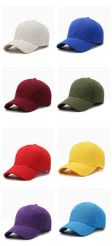 Casquette unisexe décontractée, unie, ajustable, à rabat, style hip-hop, pour homme et femme