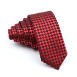 Cravates fines pour hommes et femmes, cravate fine à rayures, motif cachemire, 5 cm, tenue décontractée pour fête, mariage, col étroit, accessoire masculin