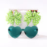 3Pcs/set Cute Solid Kids Dot Hairpin Colorful Heart Sun Glasses Set Girls Boutique Bowknot Hair Clips Children Hair Accessories