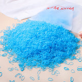 Lot de 1 000 élastiques à cheveux jetables colorés pour filles, accessoires pour cheveux, élastiques pour queue de cheval