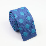 Cravates classiques en tricot pour hommes, cravates décontractées, à pois, à carreaux, pour loisirs, chaudes, pour affaires, mariage, largeur 6 cm